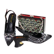 Load image into Gallery viewer, Elegant Ladies Shoes and Bag Set WEQ34
