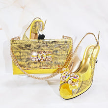 Load image into Gallery viewer, Charming Shoes And Bag Matching Set HN1-1