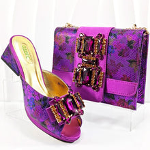 Load image into Gallery viewer, Shoes And Bag Matching Set For Party HAA1-9