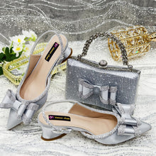 Load image into Gallery viewer, Lastest Italian Ladies Shoes with Matching Bag Set ED113