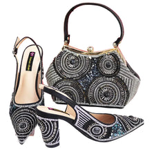 Load image into Gallery viewer, Popularity Italian Women's Pointed Shoes And Bag Set GFD453
