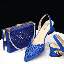 Load image into Gallery viewer, New Low Heel Pointed-Toe Shoes and Bags Set
