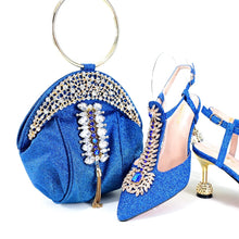 Load image into Gallery viewer, Italian Shoes With Matching Bags Set HRT1-32
