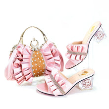 Load image into Gallery viewer, High Quality Ladies Shoes And Bags Set HRT1-45