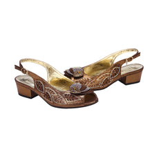 Load image into Gallery viewer, Elegant Low Heels Ladies Shoes And Bag Set - ED110