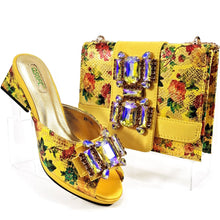 Load image into Gallery viewer, Shoes And Bag Matching Set For Party HAA1-9