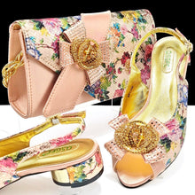 Load image into Gallery viewer, Italian Shoes With Matching Bags HQS1-4