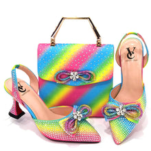 Load image into Gallery viewer, Latest Ladies Shoes and Matching Bag Set ED1-9
