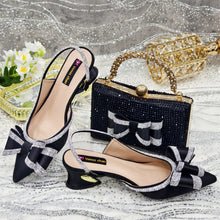 Load image into Gallery viewer, Lastest Italian Ladies Shoes with Matching Bag Set ED113