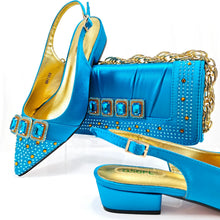 Load image into Gallery viewer, Lastest Italian Style Ladies Shoes with Matching Bag Set HMP1-9