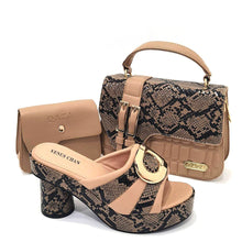 Load image into Gallery viewer, Italian Shoes And Bag Sets HTG1-9