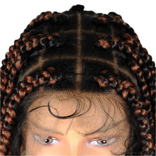 Load image into Gallery viewer, 360 Knotless Box Braids Wig | Super Long | Full Lace | Baby Hair | Synthetic Braids | Black Women