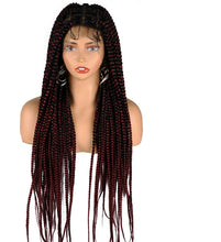 Load image into Gallery viewer, 360 Knotless Box Braids Wig | Super Long | Full Lace | Baby Hair | Synthetic Braids | Black Women