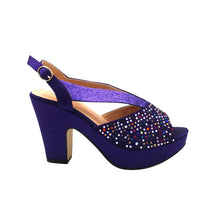 Load image into Gallery viewer, Latest African Women Shoes and Bag Set EDN23