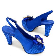 Load image into Gallery viewer, New Fashion Evening Shoes and Bag Set HTY543