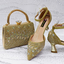 Load image into Gallery viewer, Italian Shoes And Bag Sets HZ1-1