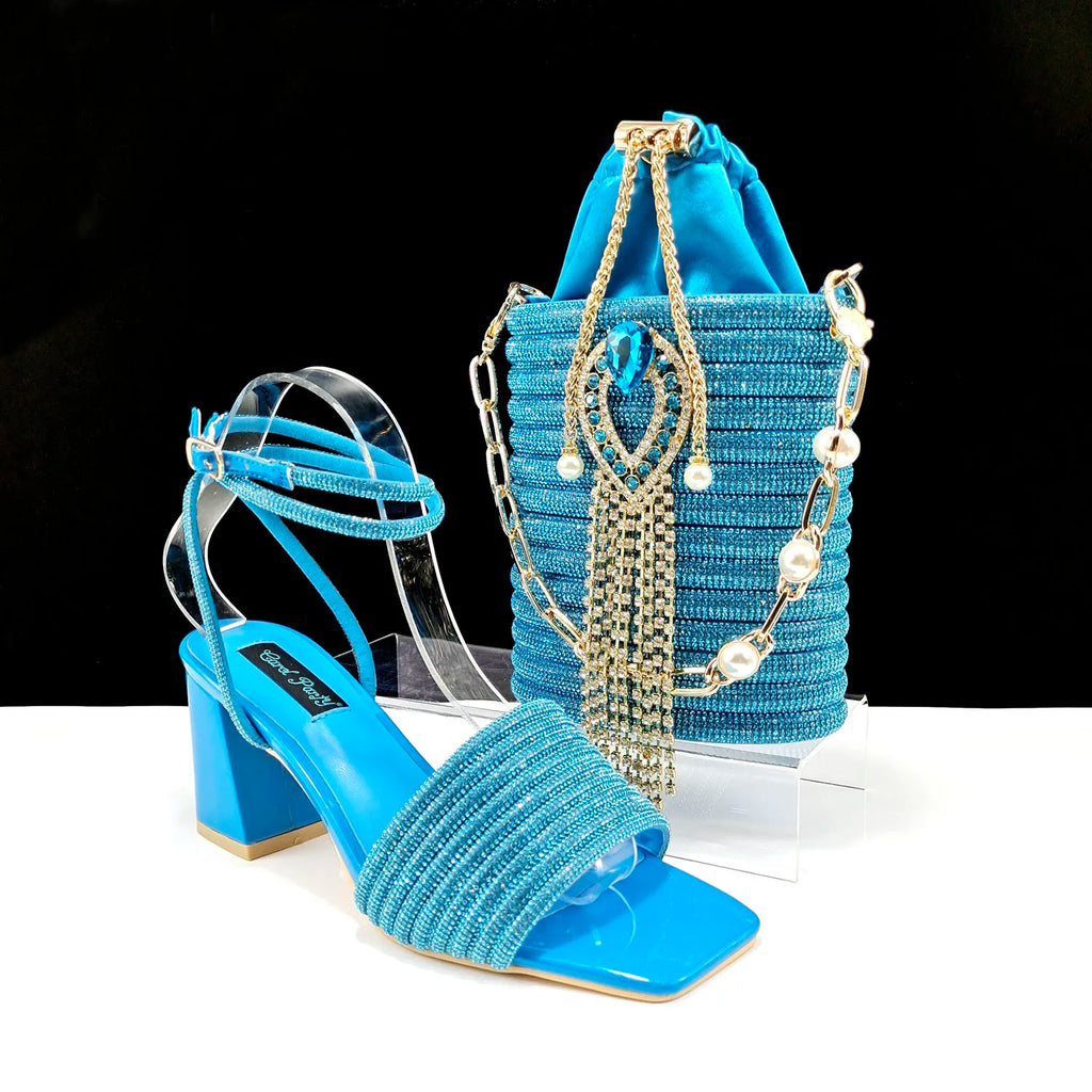 Lastest Ladies Shoes with Matching Bag Set HJJ1-23
