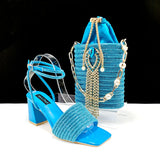 Lastest Ladies Shoes with Matching Bag Set  HJJ1-23