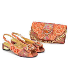 Load image into Gallery viewer, Italian Shoe and Bag Set HAS11-1