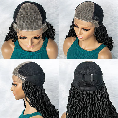 Goddess Box Braids Wig | Curly Ends | Full Lace | Crochet Hair | Black Women