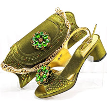 Load image into Gallery viewer, Wedding Shoes and Bag Set HMP1-17