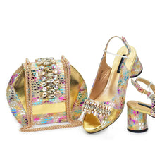 Load image into Gallery viewer, Italian Shoes And Bag Sets HFG1-1