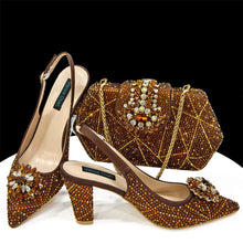 Load image into Gallery viewer, Italian Shoes And Bag Sets HDF1-39