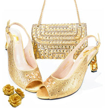 Load image into Gallery viewer, Italian Shoes And Bag Sets HJK1-1