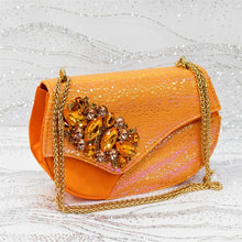 Load image into Gallery viewer, Elegant Rhinestone High-Heels Shoes &amp; Handbag Set NMG54