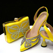 Load image into Gallery viewer, Italian Shoes And Bag Sets HJK1-17