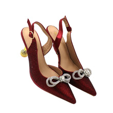 Load image into Gallery viewer, High-Quality Ladies Sandal Shoes Matching Bag Set EDR321