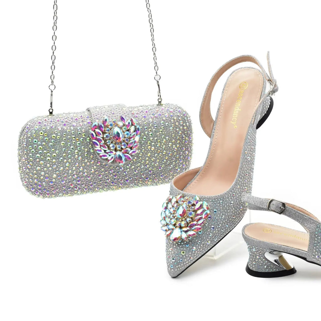 Matching Women Shoe and Bag Set HAS1-1