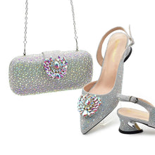 Load image into Gallery viewer, Matching Women Shoe and Bag Set HAS1-1