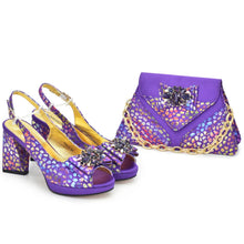 Load image into Gallery viewer, Italian Shoes And Bag Sets HC1-1