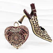 Load image into Gallery viewer, Lastest Italian Ladies Shoes with Matching Bag Set EDBGQ1-3