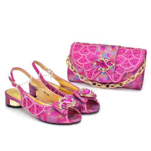 Load image into Gallery viewer, Italian Shoe and Bag Set HAS11-1