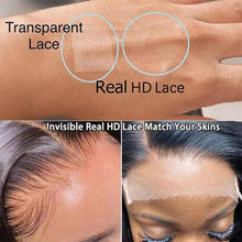 Load image into Gallery viewer, Glueless Wigs Human Hair 30 34Inch Straight 13x4/13x6 HD Lace Frontal Wigs Brazilian Preplucked Lace Front Human Hair Wig HMBP