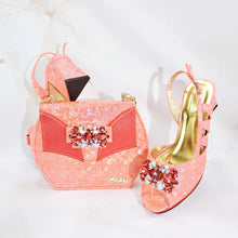 Load image into Gallery viewer, Italian Shoes And Bag Sets HS1-1