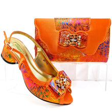 Load image into Gallery viewer, Italian Matching Shoe and Bag Set HKK1-10