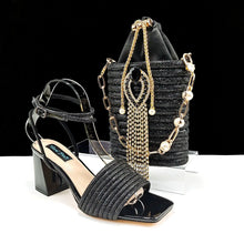Load image into Gallery viewer, Lastest Ladies Shoes with Matching Bag Set HJJ1-23