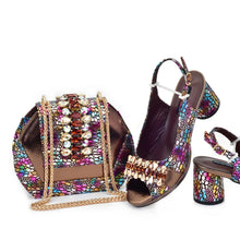 Load image into Gallery viewer, Italian Shoes And Bag Sets HFG1-1