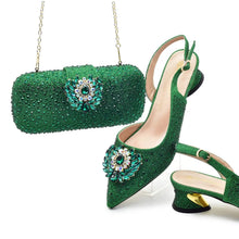 Load image into Gallery viewer, Matching Women Shoe and Bag Set HAS1-1