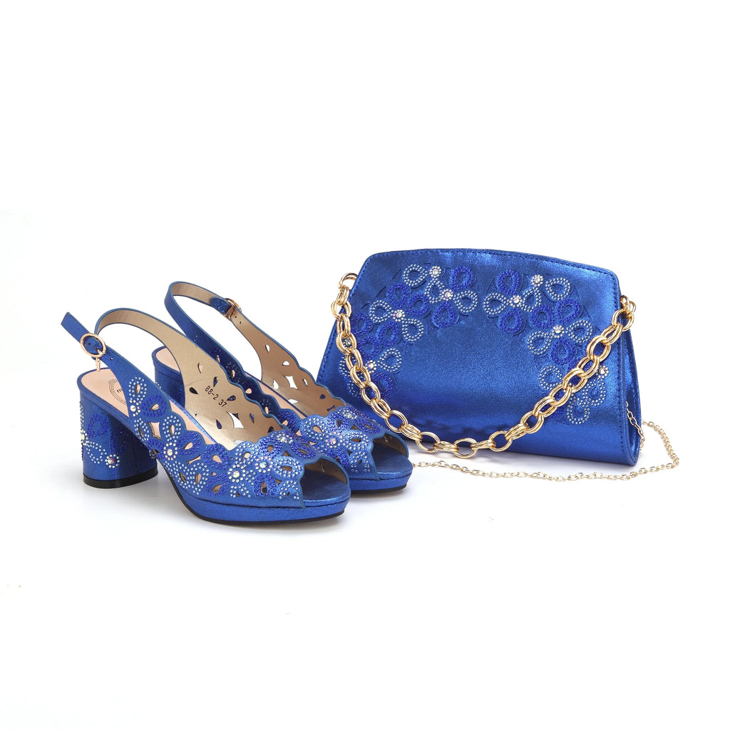 Italian Shoe and Bag Set New 2024 HAE1-5