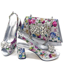 Load image into Gallery viewer, Lastest Italian Ladies Shoes with Matching Bag Set HMA1-4