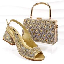 Load image into Gallery viewer, Italian Shoe and Bag Set New HMPE1-24