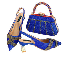 Load image into Gallery viewer, Ladies Italian Design Shoes And Bag Set EDS23