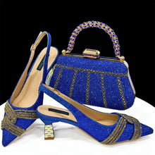Load image into Gallery viewer, Lastest Italian Style Shoes with Matching Bag Set ED1290