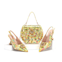 Load image into Gallery viewer, Italian Shoes And Bag Sets HWS1-1