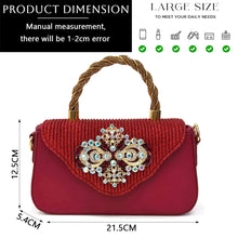 Load image into Gallery viewer, Women's Crystal Pointed High Heels Shoe Bag Set