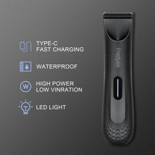 Load image into Gallery viewer, Waterproof Electric Body &amp; Groin Hair Trimmer for Men, Replaceable Ceramic Blade, USB Rechargeable